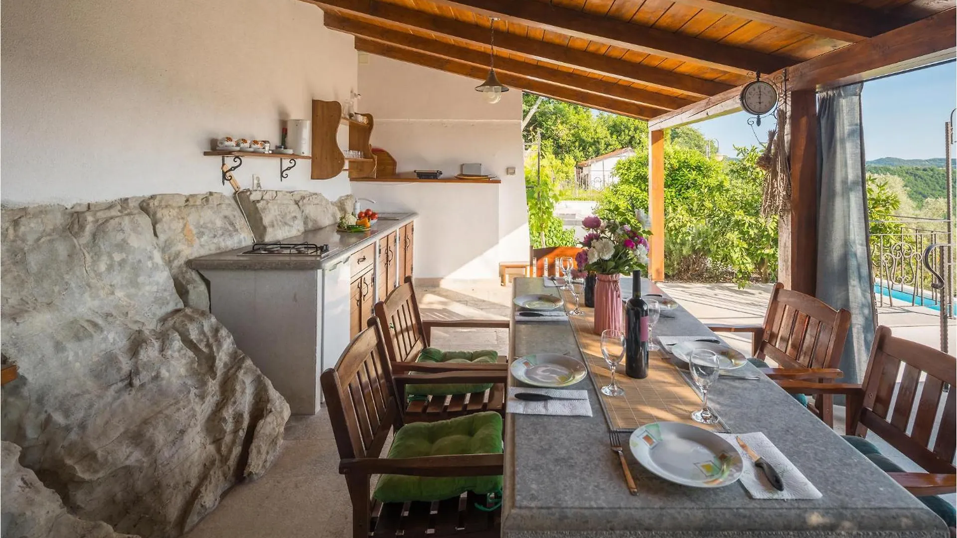 Nice Home In Buzet With Sauna 0*,